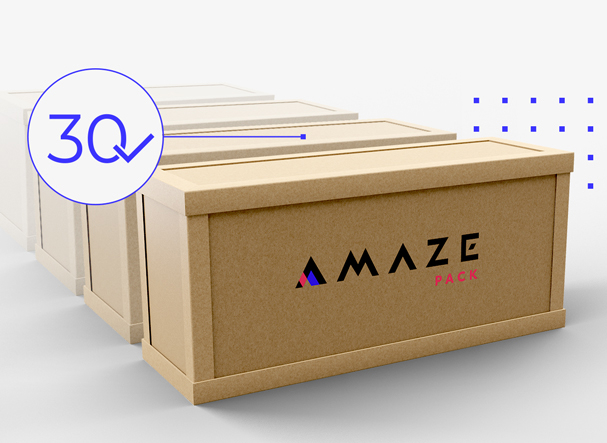 Pakowanie i MOQ Amazepack